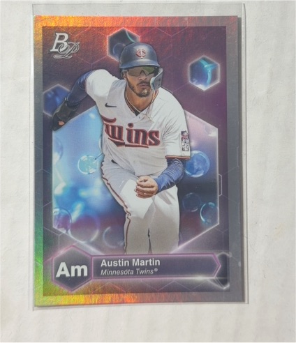 2022 Bowman Platinum Precious Elements #PE-13 Austin Martin — front
