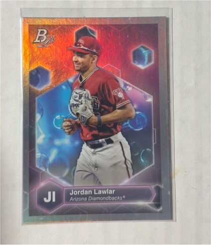 2022 Bowman Platinum #PE-25 Jordan Lawlar Precious Elements — front