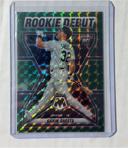 2022 Panini Mosaic Rookie Debut #RD-16 Gavin Sheets — front
