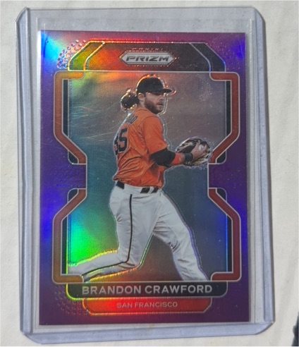 2022 Panini Prizm #83 Brandon Crawford — front