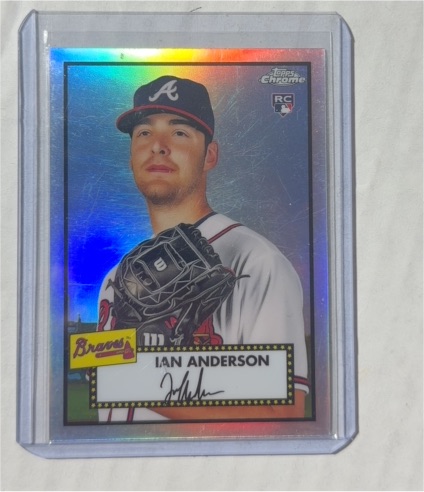 2021 Topps Chrome Platinum Anniversary #11 Ian Anderson — front