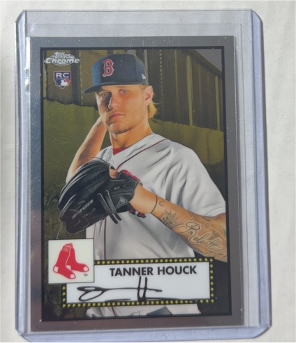 2021 Topps Chrome Platinum Anniversary #28 Tanner Houck — front
