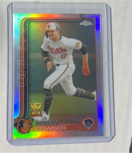 2025 Topps Chrome #44 Colton Cowser — front