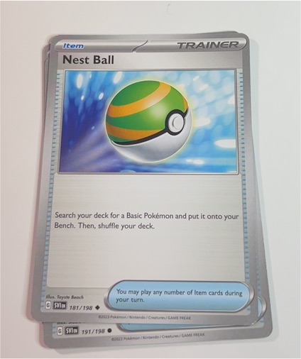 2022 Pokémon SV01: Scarlet & Violet Base Set #181 Nest Ball — front