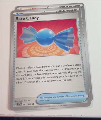 2023 Pokémon Scarlet & Violet #191 Rare Candy — front