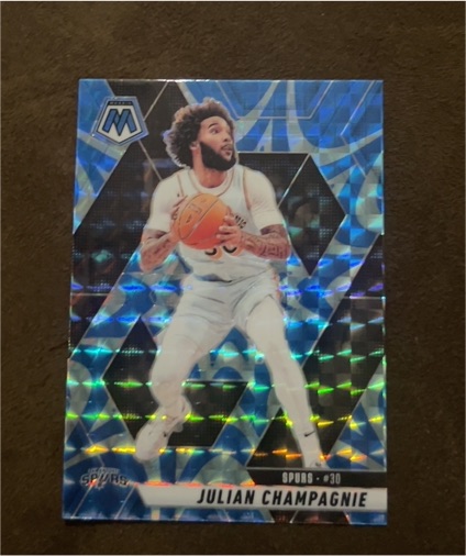 2024-25 Panini Mosaic #109 Julian Champagnie — front