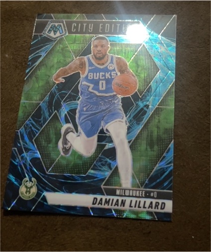 2024-25 Panini Mosaic City Edition #285 Damian Lillard — front