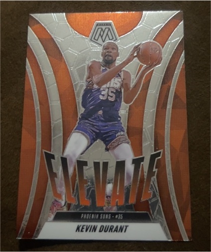 2024-25 Panini Mosaic #21 Kevin Durant Elevate — front