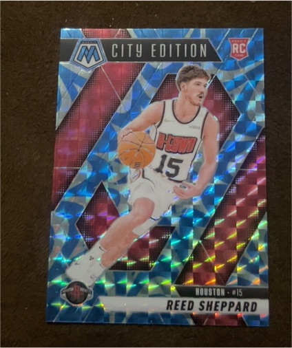 2024-25 Panini Mosaic City Edition #276 Reed Sheppard — front