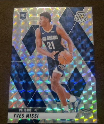 2024-25 Panini Mosaic #243 Yves Missi — front