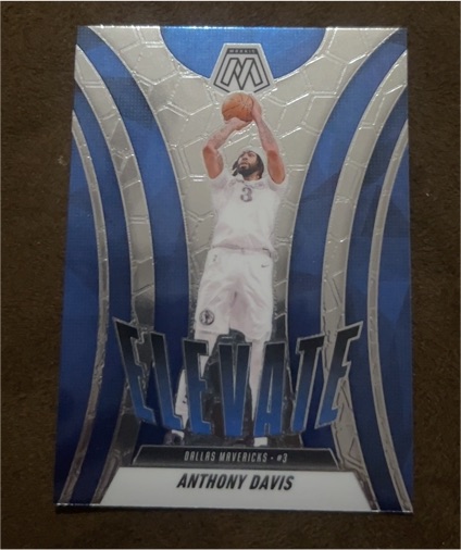 2024-25 Panini Mosaic #17 Anthony Davis Elevate — front