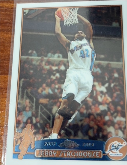 2003-04 Topps Chrome #52 Jerry Stackhouse — front