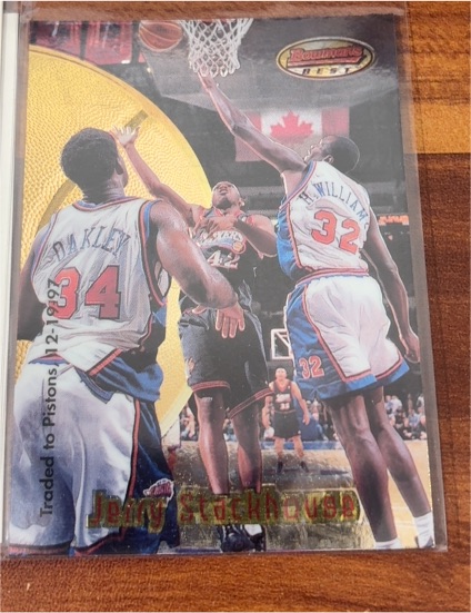 1997-98 Bowman's Best #42 Jerry Stackhouse — front