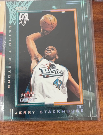 2001-02 Fleer Genuine #53 Jerry Stackhouse — front