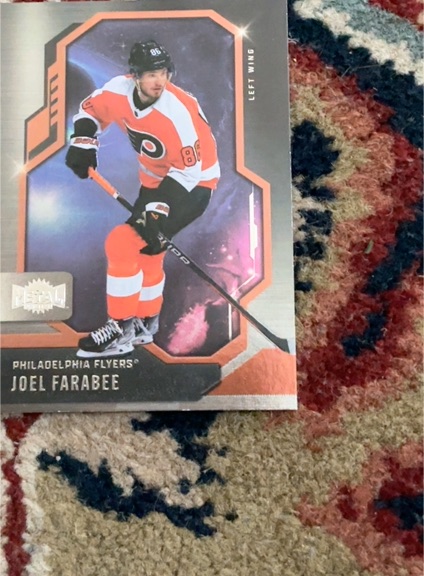 2024-25 Upper Deck SkyBox Metal Universe #14 Joel Farabee — front