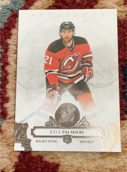 2017-18 Upper Deck Artifacts #76 Kyle Palmieri — front