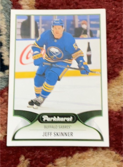 2021-22 Parkhurst #54 Jeff Skinner — front
