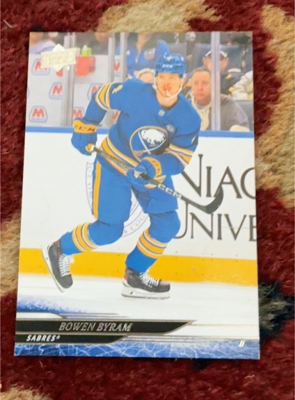 2024-25 Upper Deck Series 1 #26 Bowen Byram — front