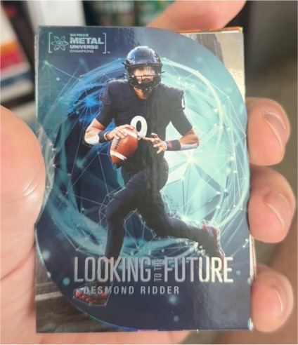 2022 Skybox Metal Universe #TTM-29 Desmond Ridder Looking to the Future — front