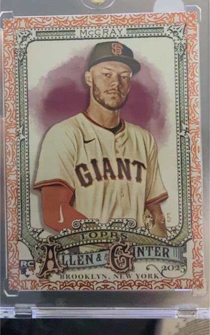 2025 Topps Allen & Ginter #228 Grant McCray — front