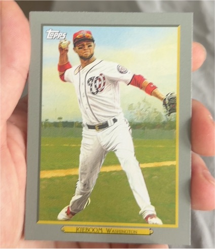 2020 Topps Update Turkey Red #TR-45 Carter Kieboom — front