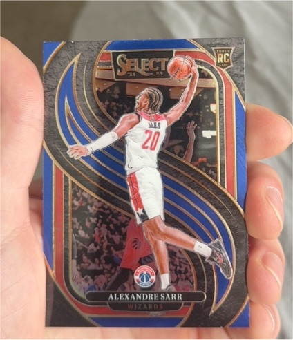 2024-25 Panini Select Premier Level #185 Alexandre Sarr — front