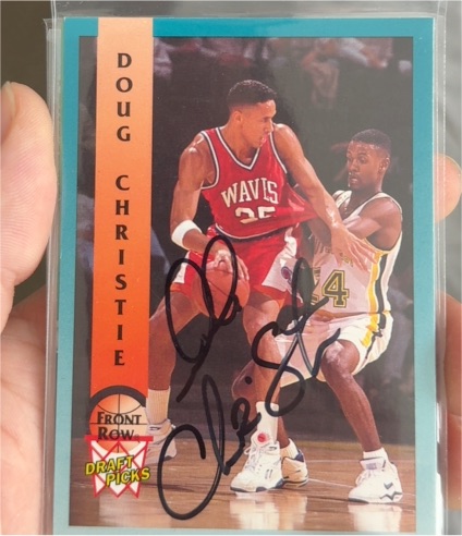 1992 Front Row Draft Picks #49 Doug Christie — front