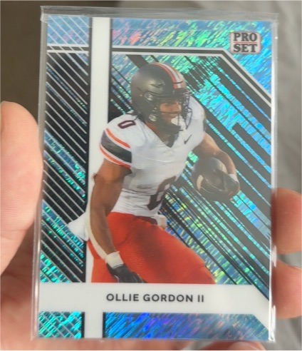 2024 Pro Set #80 Ollie Gordon II — front