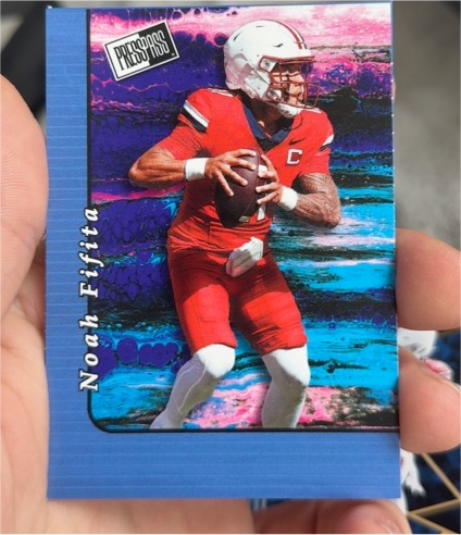 2024 Leaf Press Pass #20B-210 Noah Fifita — front