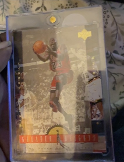 1996-97 Upper Deck #GH5 Michael Jordan Greater Heights — front