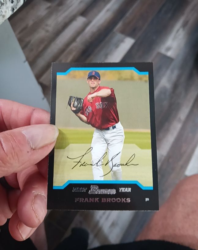 2004 Bowman #191 Frank Brooks — front