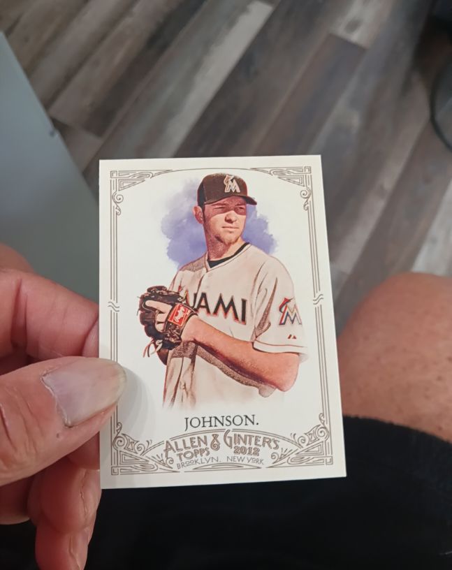 2012 Topps Allen & Ginter #43 Josh Johnson — front