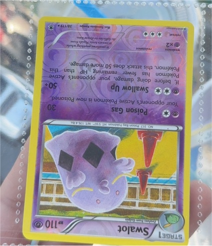 2014 Pokémon XY Phantom Forces #38 Swalot — front