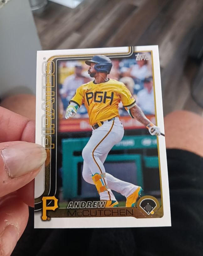 2025 Topps Series 1 #42 Andrew McCutchen — front