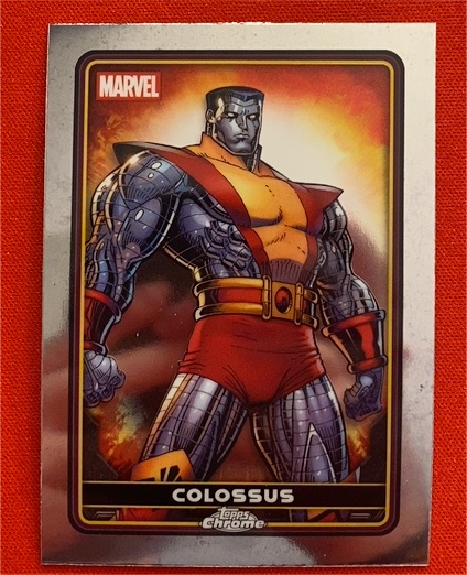 2025 Topps Chrome Deadpool #6 Colossus — front