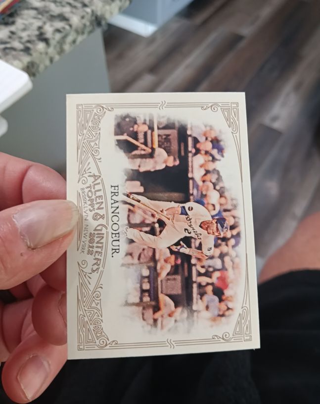 2012 Topps Allen & Ginter #162 Jeff Francoeur — front