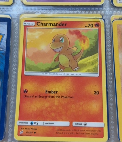 2019 Pokémon Sun & Moon Team Up #12 Charmander — front
