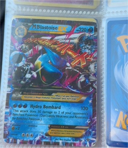 2014 Pokémon XY #30/146 Mega Blastoise EX — front