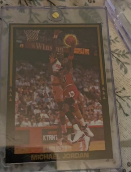 1991 Investor's Journal Gold #3 Michael Jordan — front