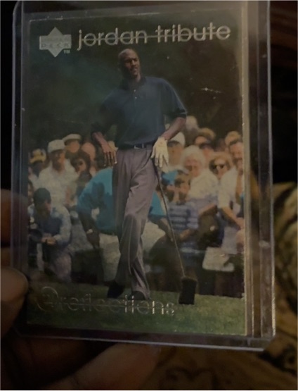 1997-98 Upper Deck Michael Jordan Tribute #MJ79 Michael Jordan — front