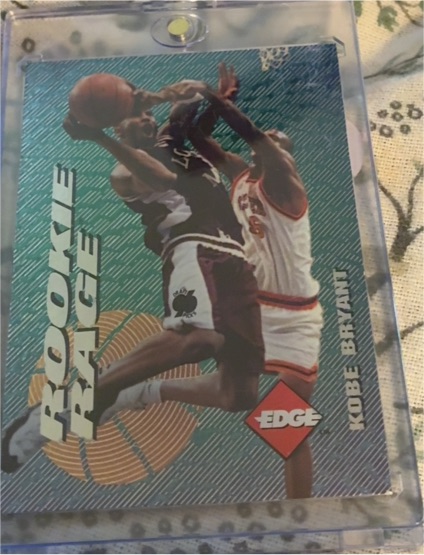 1996 Collector's Edge Rookie Rage #6 Kobe Bryant — front