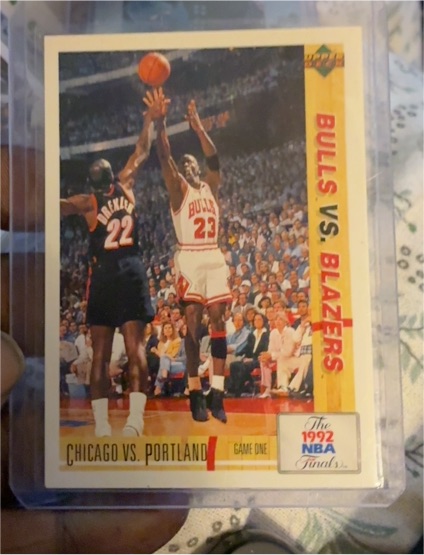 1992 Upper Deck #172 Michael Jordan Chicago Bulls — front
