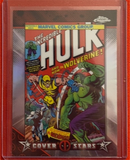 2025 Topps Chrome Deadpool The Incredible Hulk #181 Cover Stars #CS-30 — front