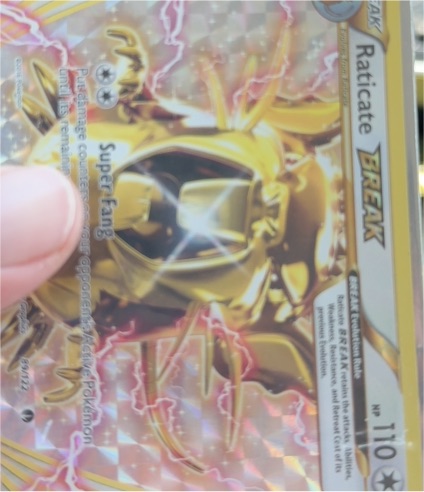 2016 Pokémon BREAKpoint #89 Raticate BREAK — front