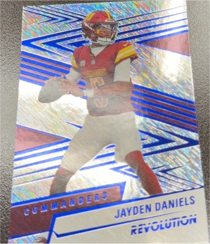 2025 Panini Revolution #1 Jayden Daniels — front