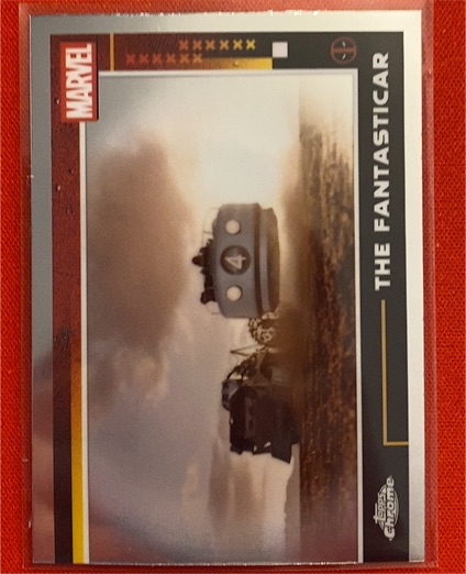 2025 Topps Chrome Deadpool #66 The Fantasticar — front