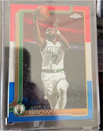 2025-26 Topps Chrome #51 Jaylen Brown — front