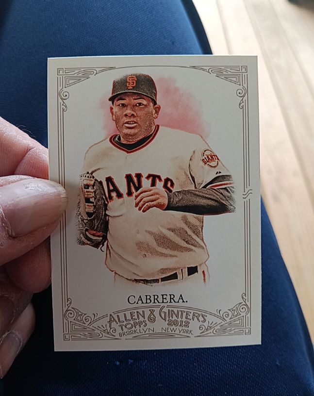 2012 Topps Allen & Ginter #158 Melky Cabrera — front