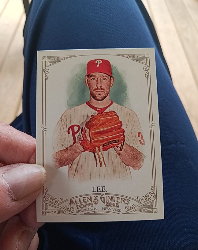 2012 Topps Allen & Ginter #293 Cliff Lee — front