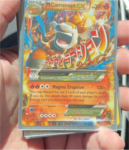 Pokémon M Camerupt EX #XY198 — front